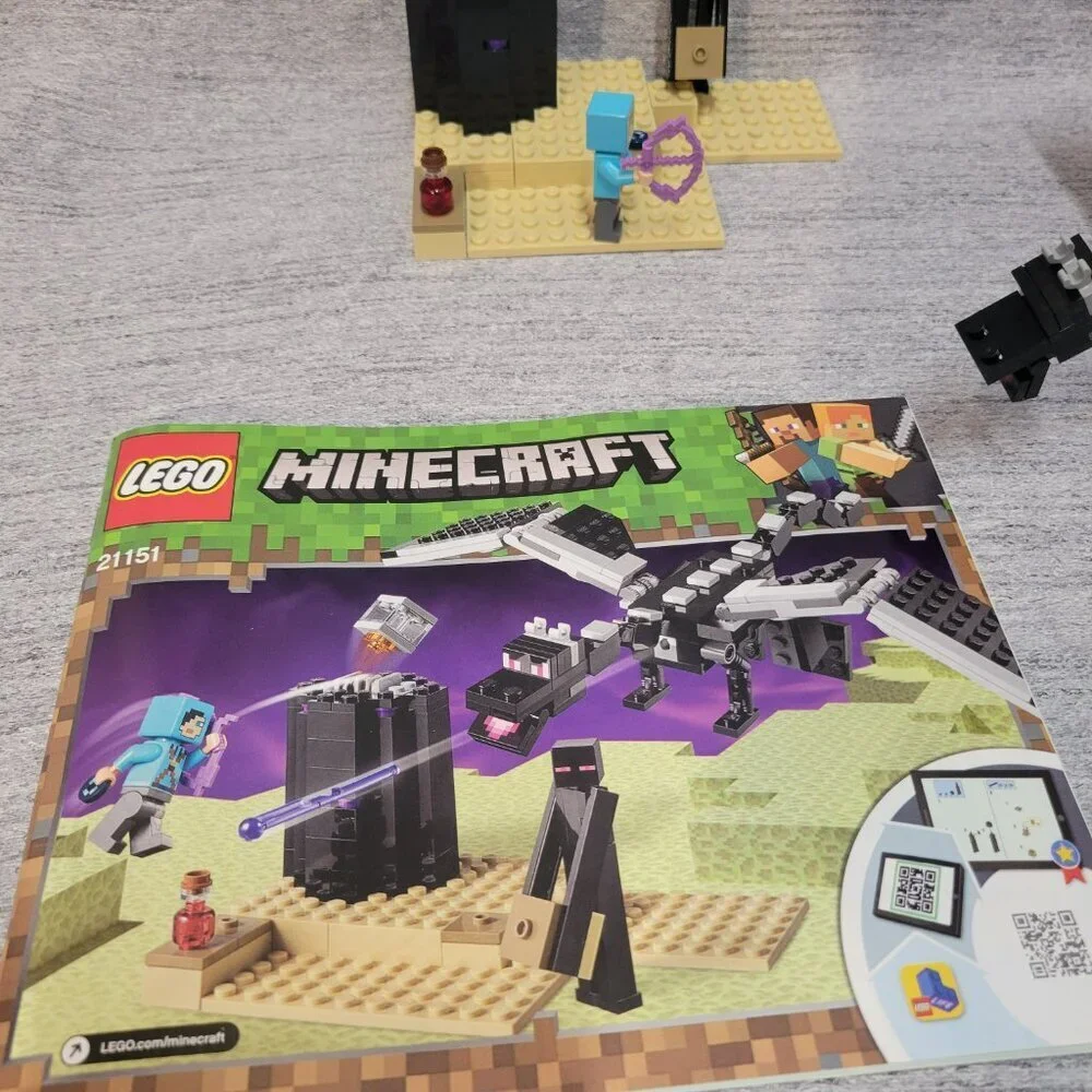 Lego Minecraft The End Battle 21151